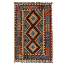 Koberec Kelim Chobi 151x101 ručně tkaný vlněný koberec kilim