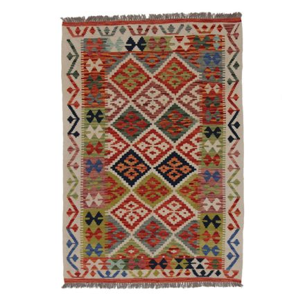 Koberec Kilim Chobi 154x107 ručně tkaný vlněný koberec kilim