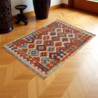 Koberec Kelim Chobi 146x103 ručně tkaný vlněný koberec kilim