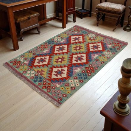 Koberec Kilim Chobi 157x102 ručně tkaný vlněný koberec kilim