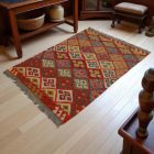 Koberec Kelim Chobi 154x103 ručně tkaný vlněný koberec kilim