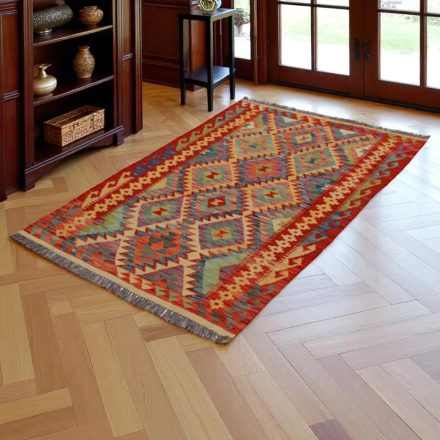 Koberec Kilim Chobi 151x109 ručně tkaný vlněný koberec kilim