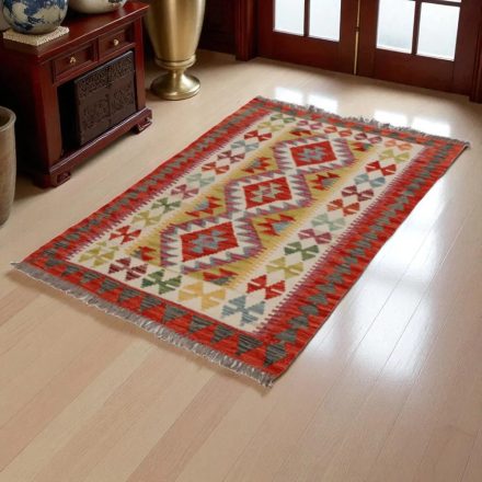 Koberec Kilim Chobi 142x96 ručně tkaný vlněný koberec kilim