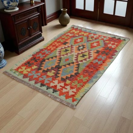 Koberec Kelim Chobi 145x99 ručně tkaný vlněný koberec kilim