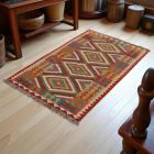 Koberec Kelim Chobi 148x99 ručně tkaný vlněný koberec kilim