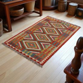   Koberec Kelim Chobi 148x99 ručně tkaný vlněný koberec kilim
