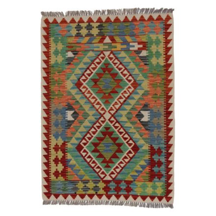 Koberec Kilim Chobi 142x103 ručně tkaný vlněný koberec kilim