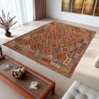 Koberec Kelim Chobi 205x287 ručně tkaný vlněný koberec kilim