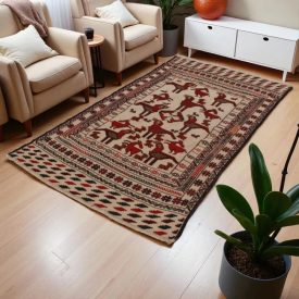 Kmenový koberec Kilim Adarskan 111x203 nástěnný koberec