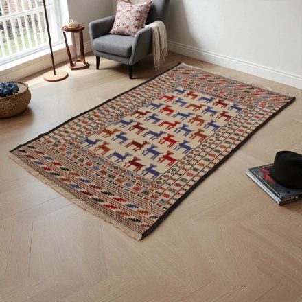 Kmenový koberec Kilim Adarskan 117x196 nástěnný koberec