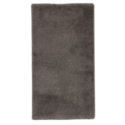 Jednobarevný koberec šedý 60x110 strojově tkaný koberec
