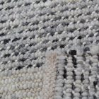 Hustý koberec z vlny Rustic 70x138 tkaný vlněný koberec do obývacího pokoje nebo ložnice