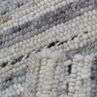 Hustý koberec z vlny Rustic 70x129 tkaný vlněný koberec do obývacího pokoje nebo ložnice