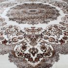 Klasický koberec béžová hnědá Isfahan 160x230 orientální vzor koberec do obýváku