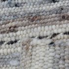 Moderní vlněný koberec Rustic 90x175 pruhovaný koberec