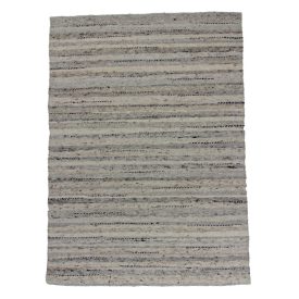 Hustý vlněný koberec Rustic 170x232 pruhovaný koberec