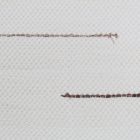 Hadrový koberec 79x134 béžový bavlněný hadrový koberec