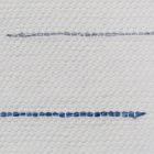 Hadrový koberec 67x143 bílý bavlněný hadrový koberec