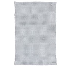 Hadrový koberec 93x60 bílý bavlněný hadrový koberec