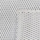 Hadrový koberec 93x60 bílý bavlněný hadrový koberec