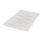 Hadrový koberec 69x120 bílý bavlněný hadrový koberec