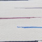 Hadrový koberec 70x137 bílý bavlněný hadrový koberec