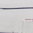 Hadrový koberec 70x137 bílý bavlněný hadrový koberec