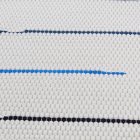 Hadrový koberec 70x129 bílý bavlněný hadrový koberec