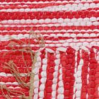 Hadrový koberec 72x129 barevný bavlněný hadrový koberec