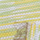 Hadrový koberec 72x134 barevný bavlněný hadrový koberec