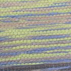 Hadrový koberec 73x123 barevný bavlněný hadrový koberec