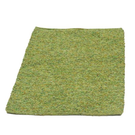 Hadrový koberec 60x88 zelený bavlněný hadrový koberec