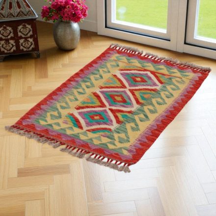 Afghánský Kelimový koberec 90x65 etnický kilim