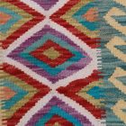 Afghánský Kelimový koberec 90x65 etnický kilim