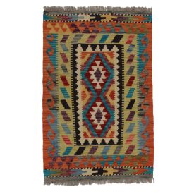   Koberec Kilim Chobi 62x93 ručně tkaný afghánský kilim z vlny