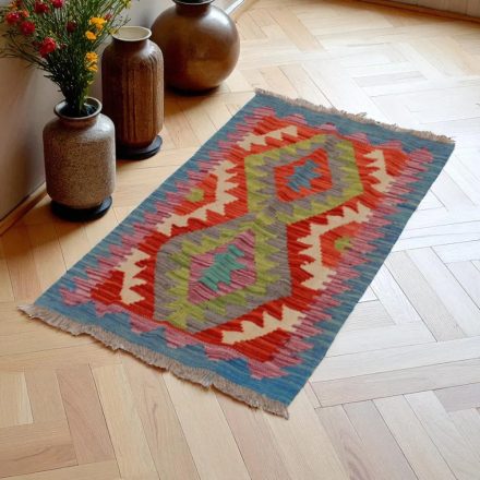 Koberec Kelim Chobi 56x96 ručně tkaný Afghánský Kelim z vlny