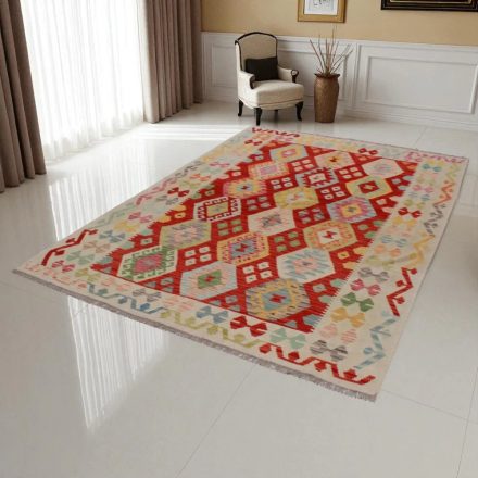 Koberec Kilim Chobi 249x172 ručně tkaný afghánský kilim z vlny