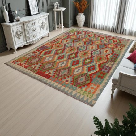 Kusový koberec Kilim Chobi 174x237 Ručně tkaný koberec Kilim