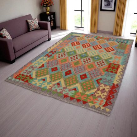 Kusový koberec Kilim Chobi 180x251 Ručně tkaný koberec Kilim
