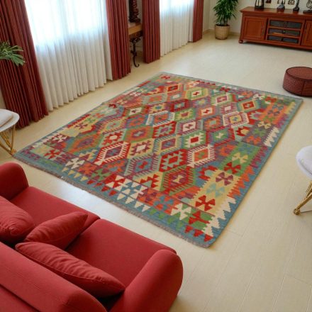 Kusový koberec Kilim Chobi 182x234 Ručně tkaný koberec Kilim
