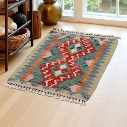 Koberec Kelim Chobi 90x65 ručně tkaný Afghánský Kelim z vlny
