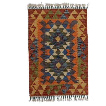 Koberec Kilim Chobi 84x58 ručně tkaný afghánský kilim z vlny