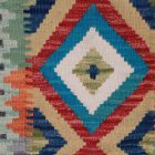 Koberec Kilim Chobi 86x60 ručně tkaný afghánský kilim z vlny