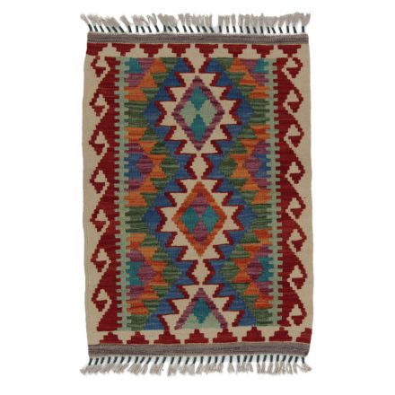 Koberec Kelim Chobi 92x58 ručně tkaný afghánský kilim z vlny