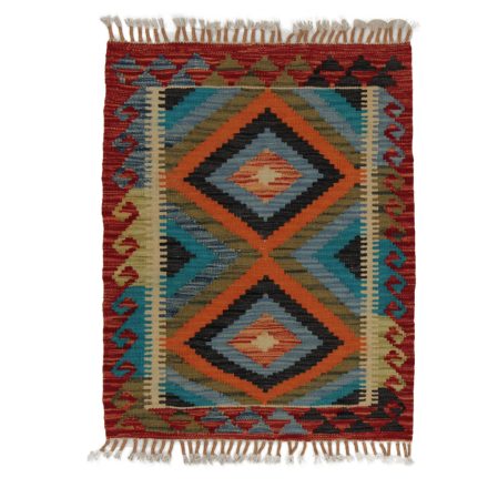 Koberec Kelim Chobi 62x78 ručně tkaný afghánský kilim z vlny