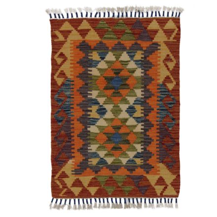 Koberec Kelim Chobi 58x80 ručně tkaný afghánský kilim z vlny