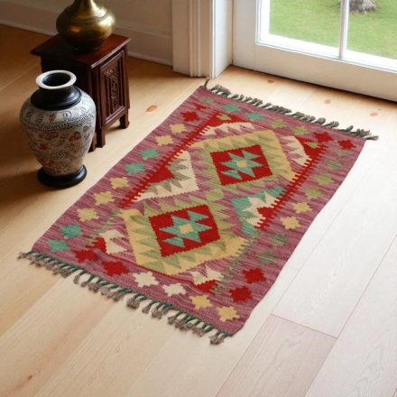 Koberec Kelim Chobi 58x90 ručně tkaný Afghánský Kelim z vlny