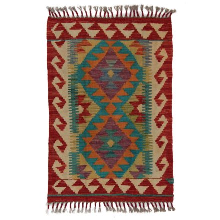 Koberec Kilim Chobi 57x84 ručně tkaný afghánský kilim z vlny
