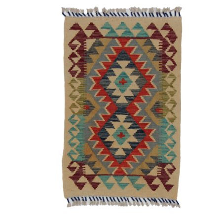 Koberec Kilim Chobi 57x86 ručně tkaný afghánský kilim z vlny