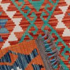Koberec Kilim Chobi 132x92 ručně tkaný afghánský kilim z vlny